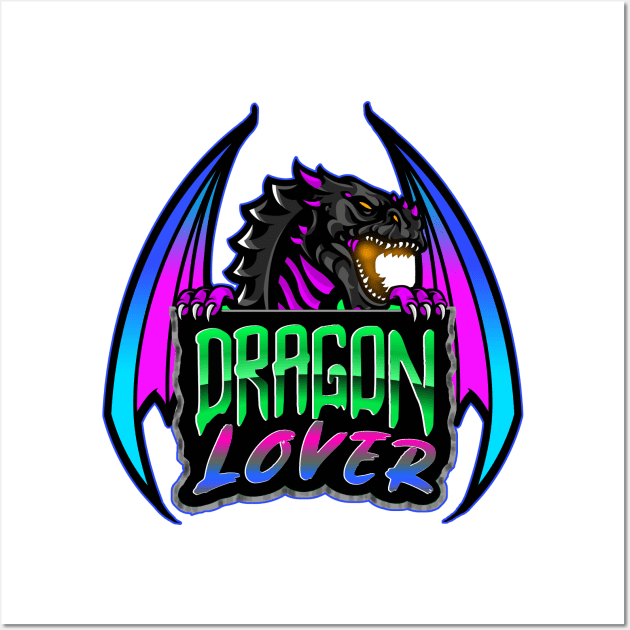 Dragon Lover Wall Art by Shawnsonart